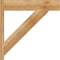 Ekena Millwork Traditional Block Rough Sawn Outlooker, Western Red Cedar, 8"W x 36"D x 36"H OUT08X36X36TRA05RWR - alternate 4